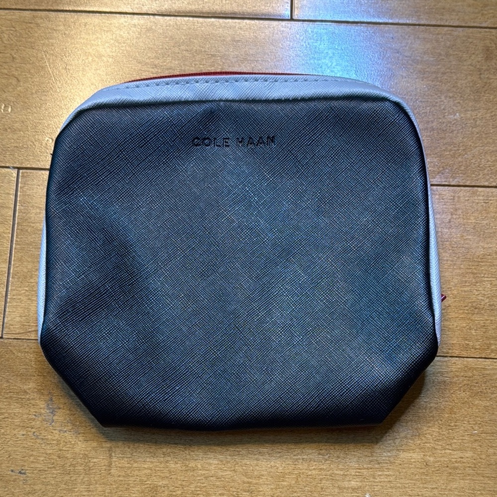Cole Haan Black Toiletry Bag Compact and Versatile